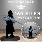 GrimGuard German Weapons Pack from StationForge/whole set- 160 weapon bits