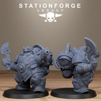 Ironvale Bulkguards from StationForgeLegacy/10 Miniatures +Gratis Bases