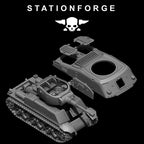 FreeGuard Battle Tank from StationForge/full set +Gratis Base