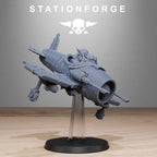 Orkaz Gobs Plane from StationForge/3 Miniatures +Gratis Bases