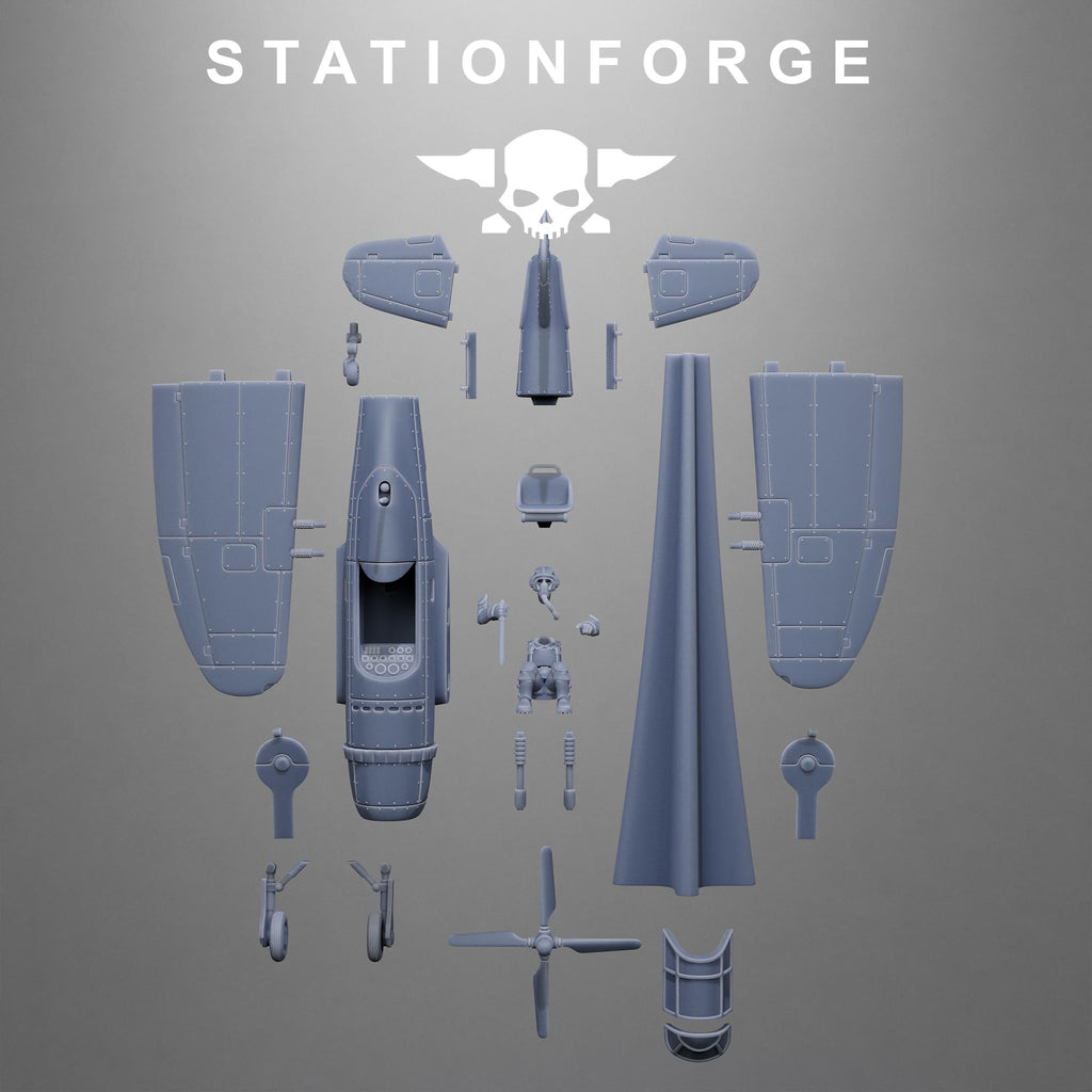 FreeGuard ThunderBolt from StationForge/full set +Gratis Base