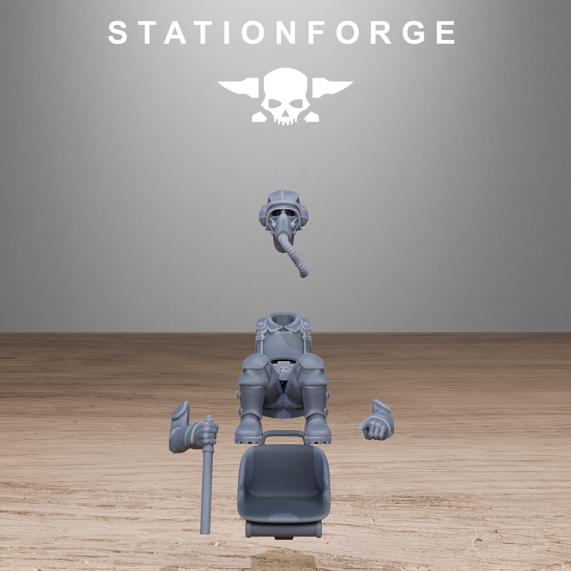 FreeGuard ThunderBolt from StationForge/full set +Gratis Base