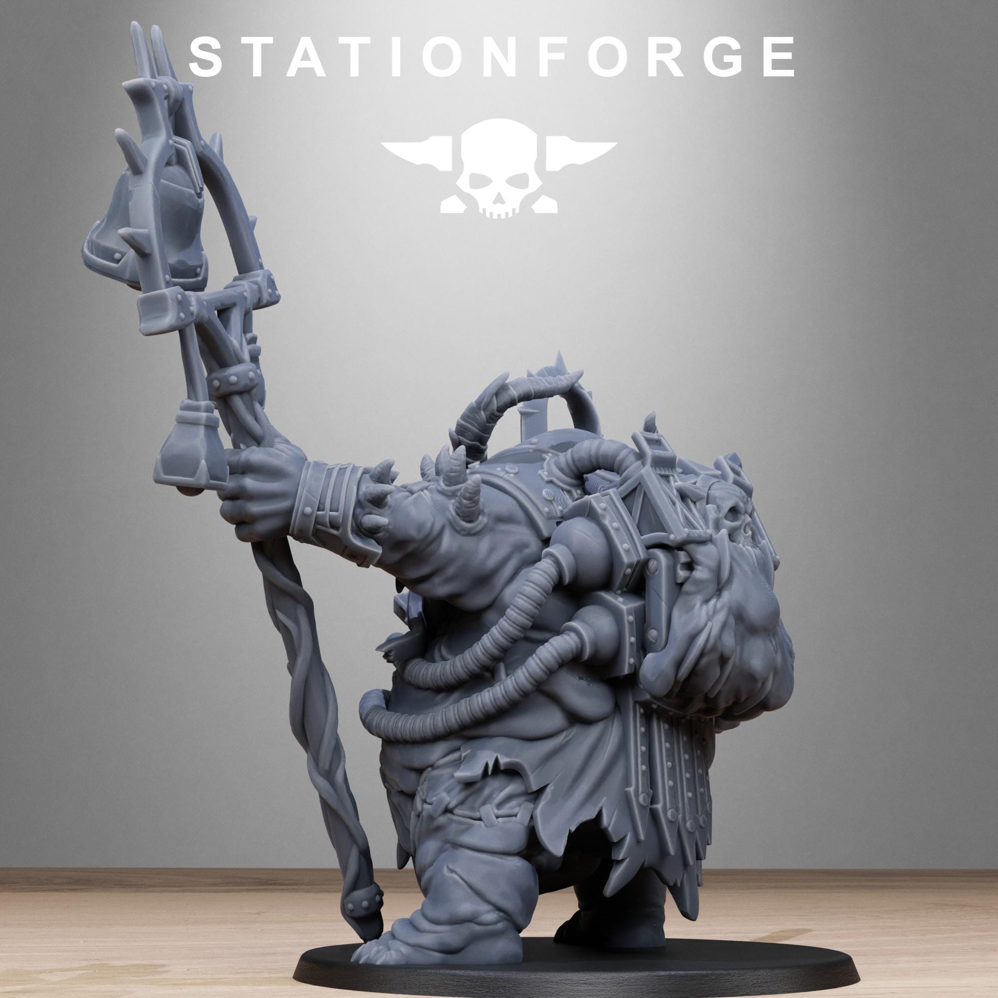 Corrupted Lord of the Filth from StationForge/full set +Gratis Base