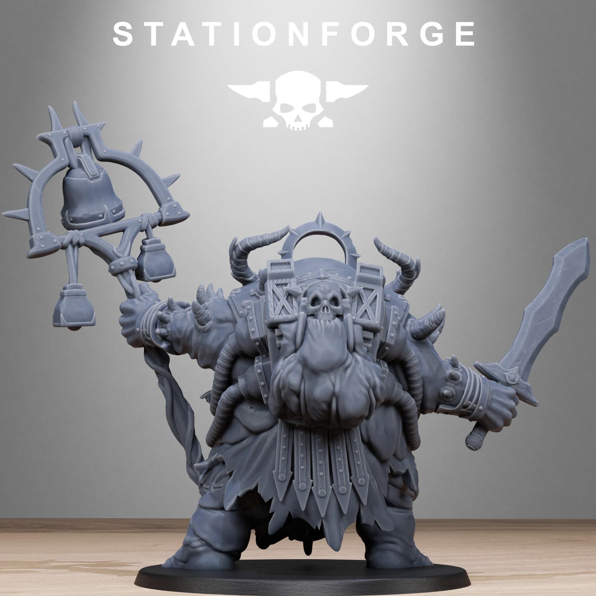 Corrupted Lord of the Filth from StationForge/full set +Gratis Base
