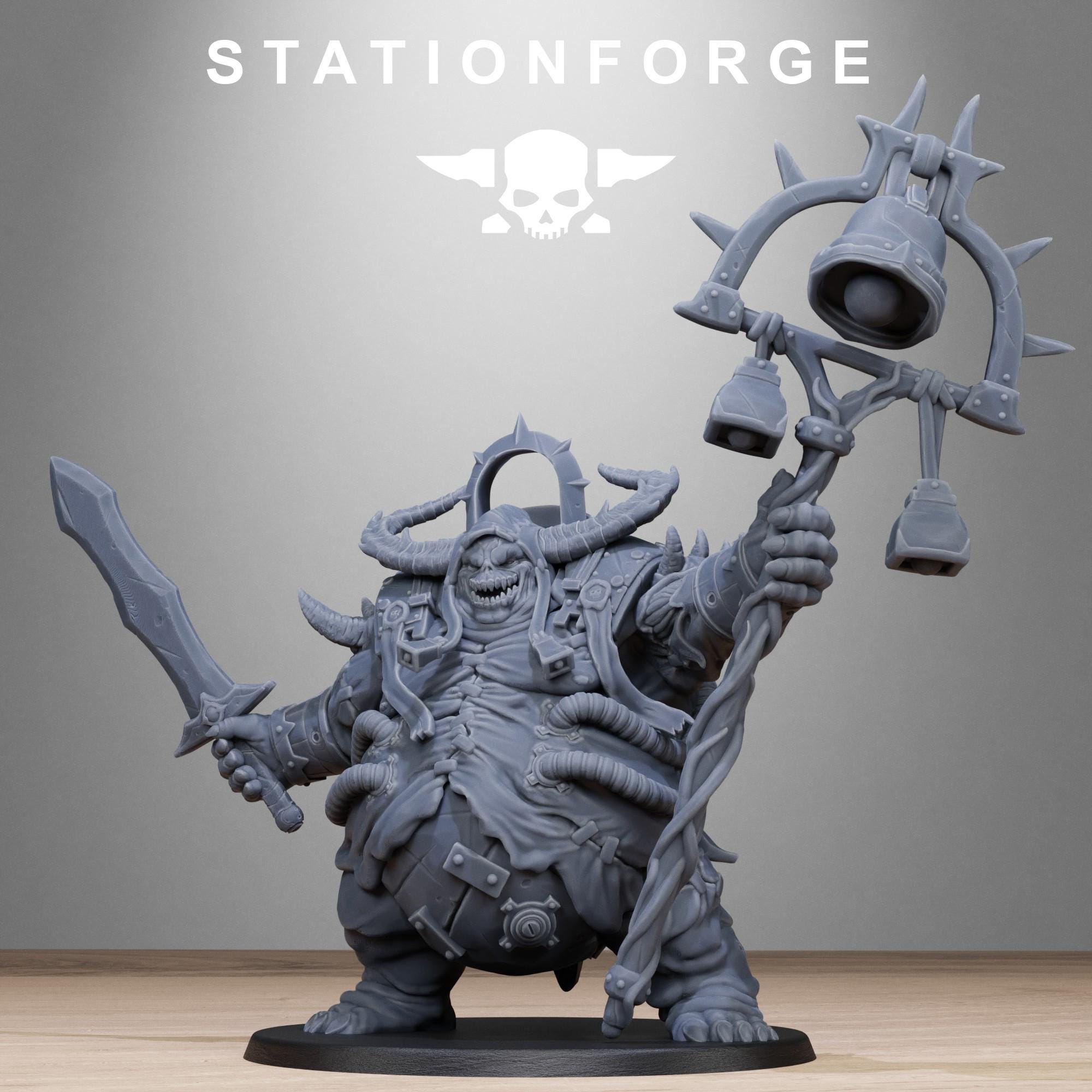 Corrupted Lord of the Filth from StationForge/full set +Gratis Base