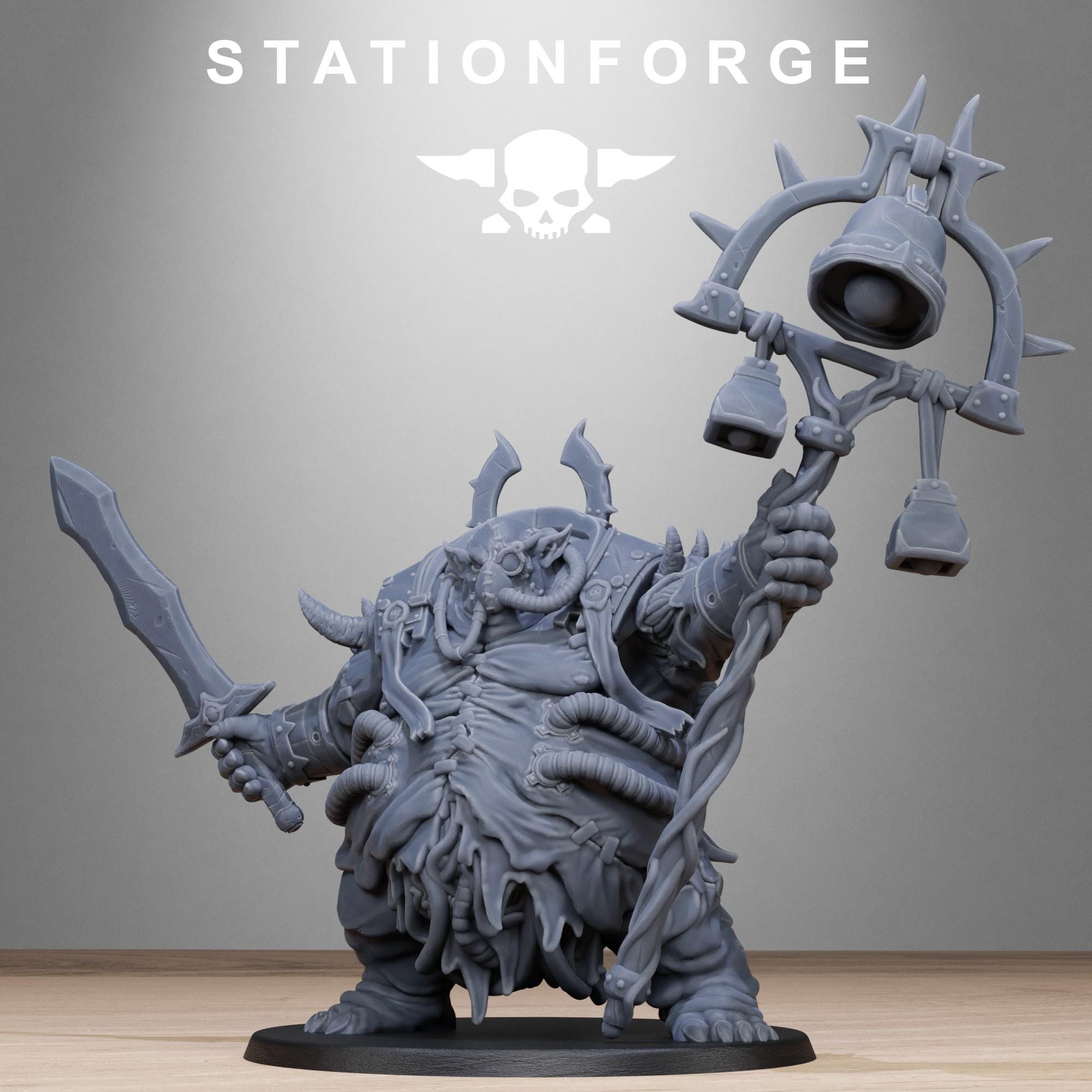 Corrupted Lord of the Filth from StationForge/full set +Gratis Base