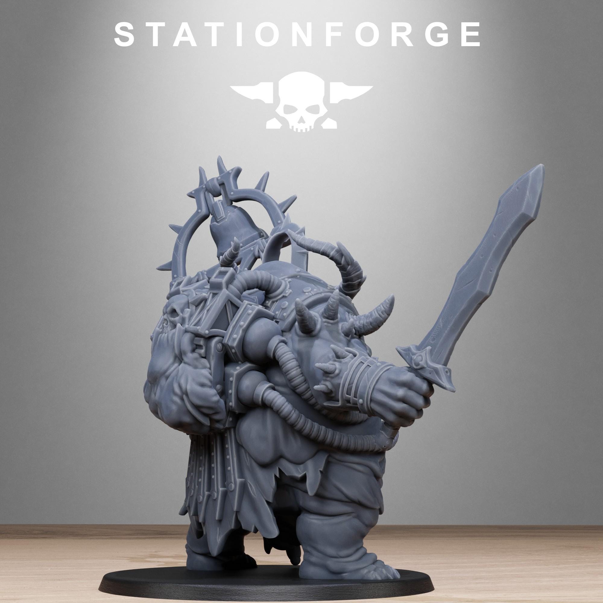 Corrupted Lord of the Filth from StationForge/full set +Gratis Base