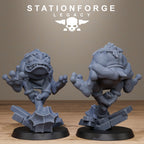 Bobkin Gobs  from StationForgeLegacy/10 Miniatures +Gratis Bases