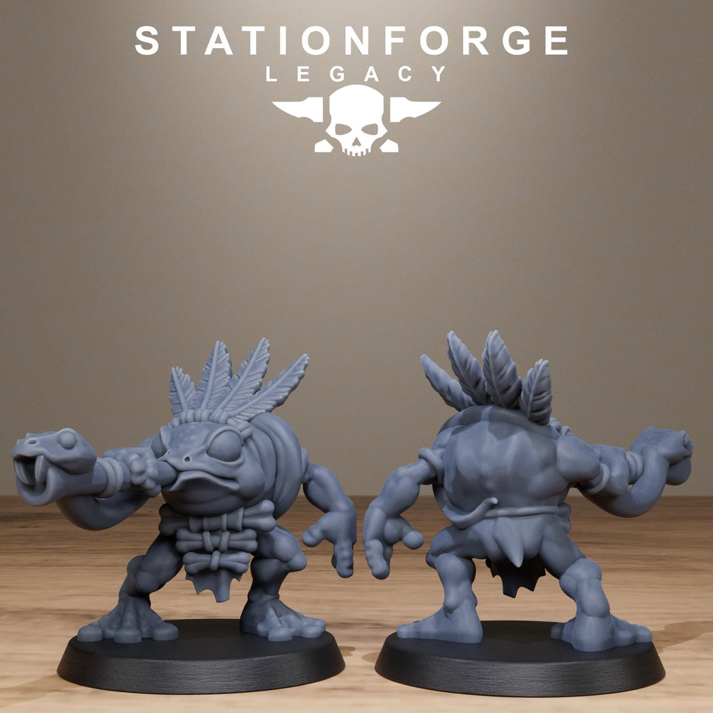 Bobkin Gobs  from StationForgeLegacy/10 Miniatures +Gratis Bases