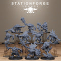 Bobkin Gobs  from StationForgeLegacy/10 Miniatures +Gratis Bases