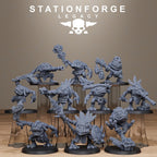 Bobkin Gobs  from StationForgeLegacy/10 Miniatures +Gratis Bases