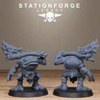 Bobkin Gobs  from StationForgeLegacy/10 Miniatures +Gratis Bases