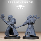 Tarion Priests from StationForge/10 Miniatures +Gratis Bases