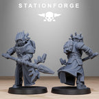 Tarion Priests from StationForge/10 Miniatures +Gratis Bases