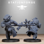Tarion Priests from StationForge/10 Miniatures +Gratis Bases