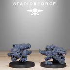 Orkaz Smasherz from StationForge/8 Miniatures +Gratis Bases