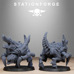 Xenarid Karnyxes from StationForge/10 Miniatures +Gratis Bases