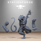 Corrupted Guard Raticus from StationForge/10 Miniatures +Gratis Bases