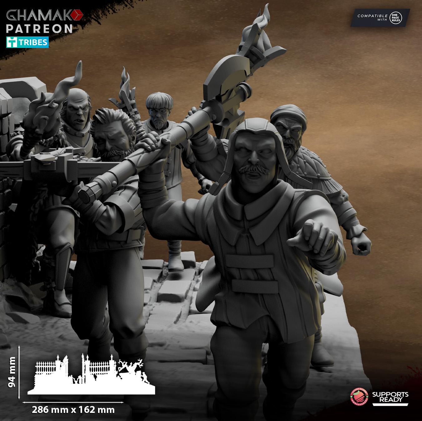 Halloween Diorama from Ghamak, Wargame Miniature, Diorama