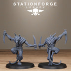 Rotfang Monks from StationForgeLegacy/10 Miniatures +Gratis Bases
