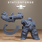 Ironvale Heavies from StationForgeLegacy/10 Miniatures +Gratis Bases