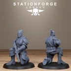 Thorncrest Hunters Sisters from StationForgeLegacy/10 Miniatures +Gratis Bases