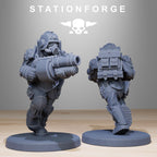 GrimGuard Elites from StationForge/12 Miniatures +Gratis Bases