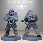 GrimGuard Elites from StationForge/12 Miniatures +Gratis Bases