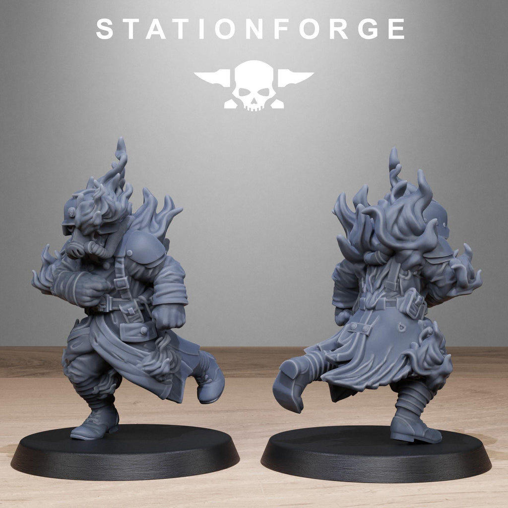 GrimGuard Objective Markers from StationForge/10 Miniatures +Gratis Bases