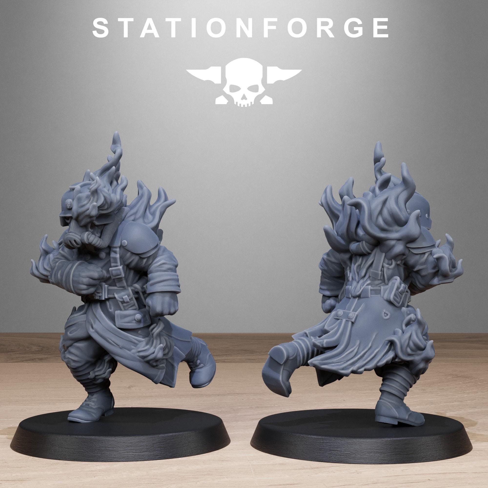 GrimGuard Objective Markers from StationForge/10 Miniatures +Gratis Bases