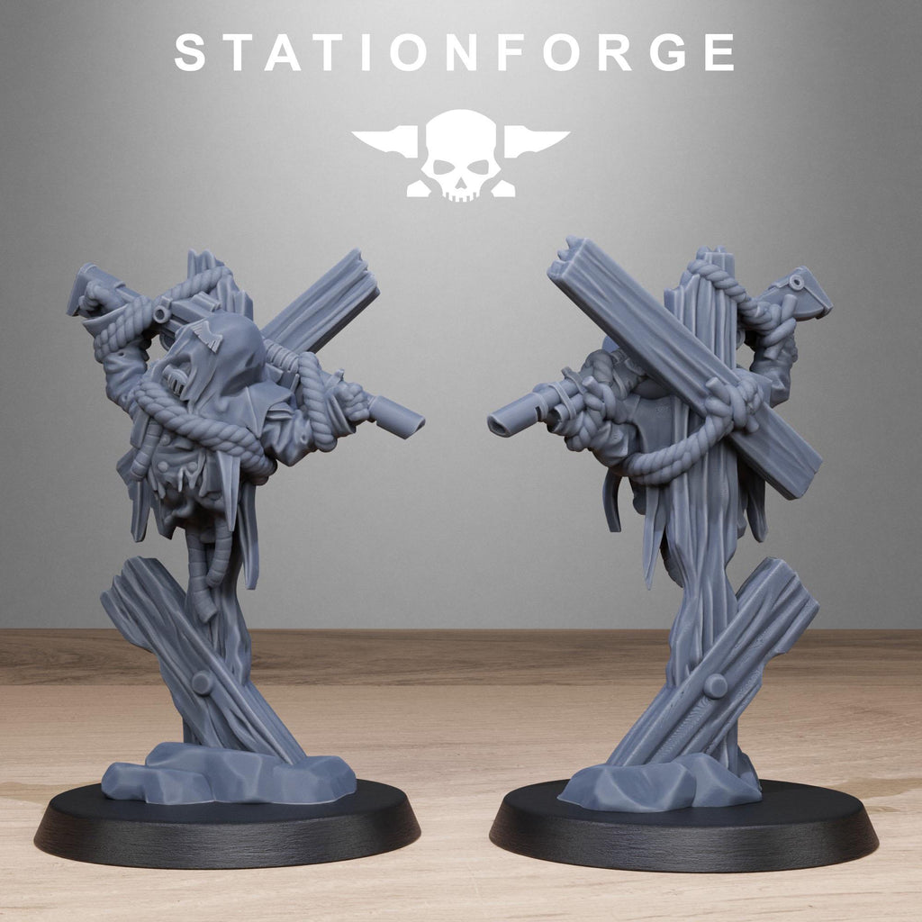 GrimGuard Objective Markers from StationForge/10 Miniatures +Gratis Bases