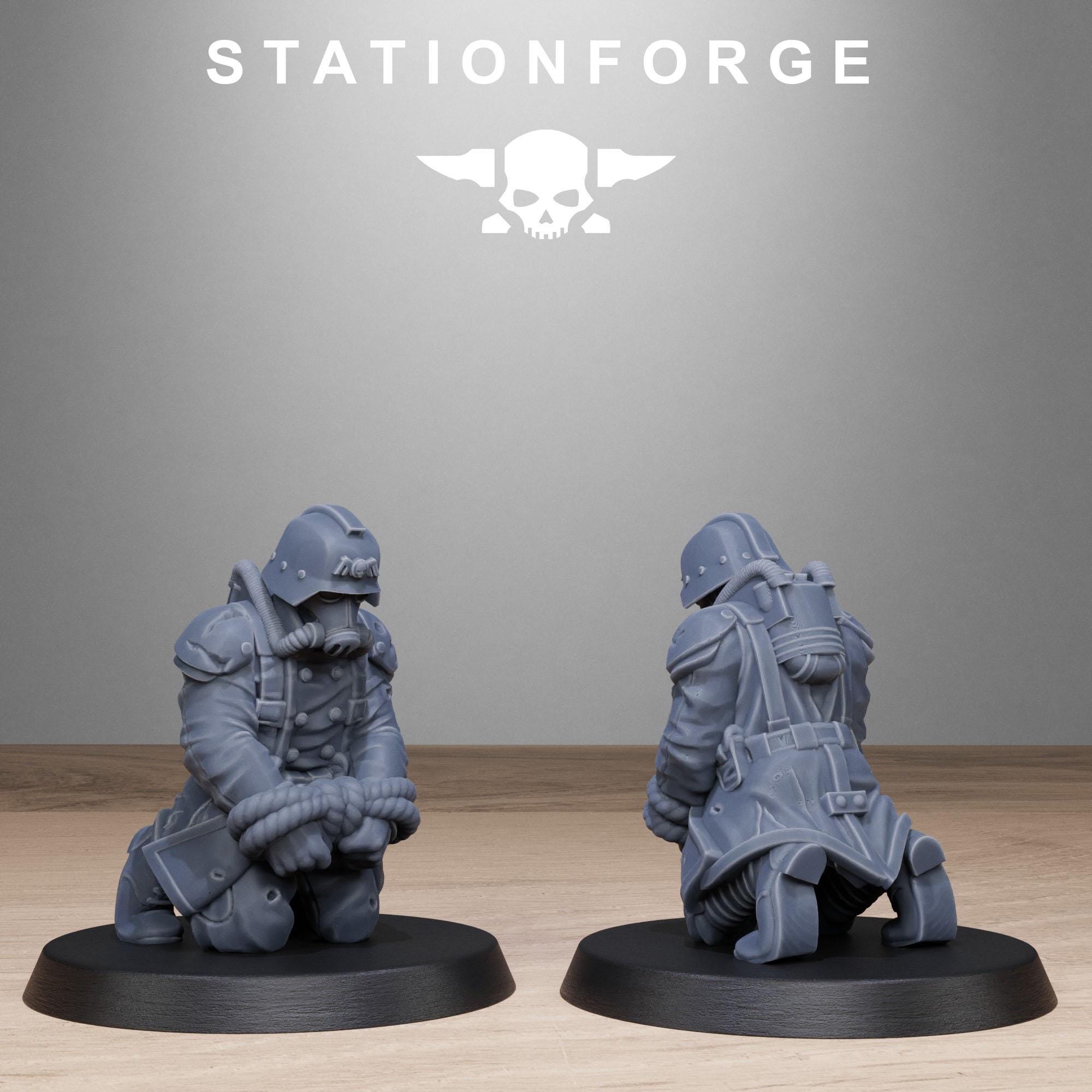 GrimGuard Objective Markers from StationForge/10 Miniatures +Gratis Bases