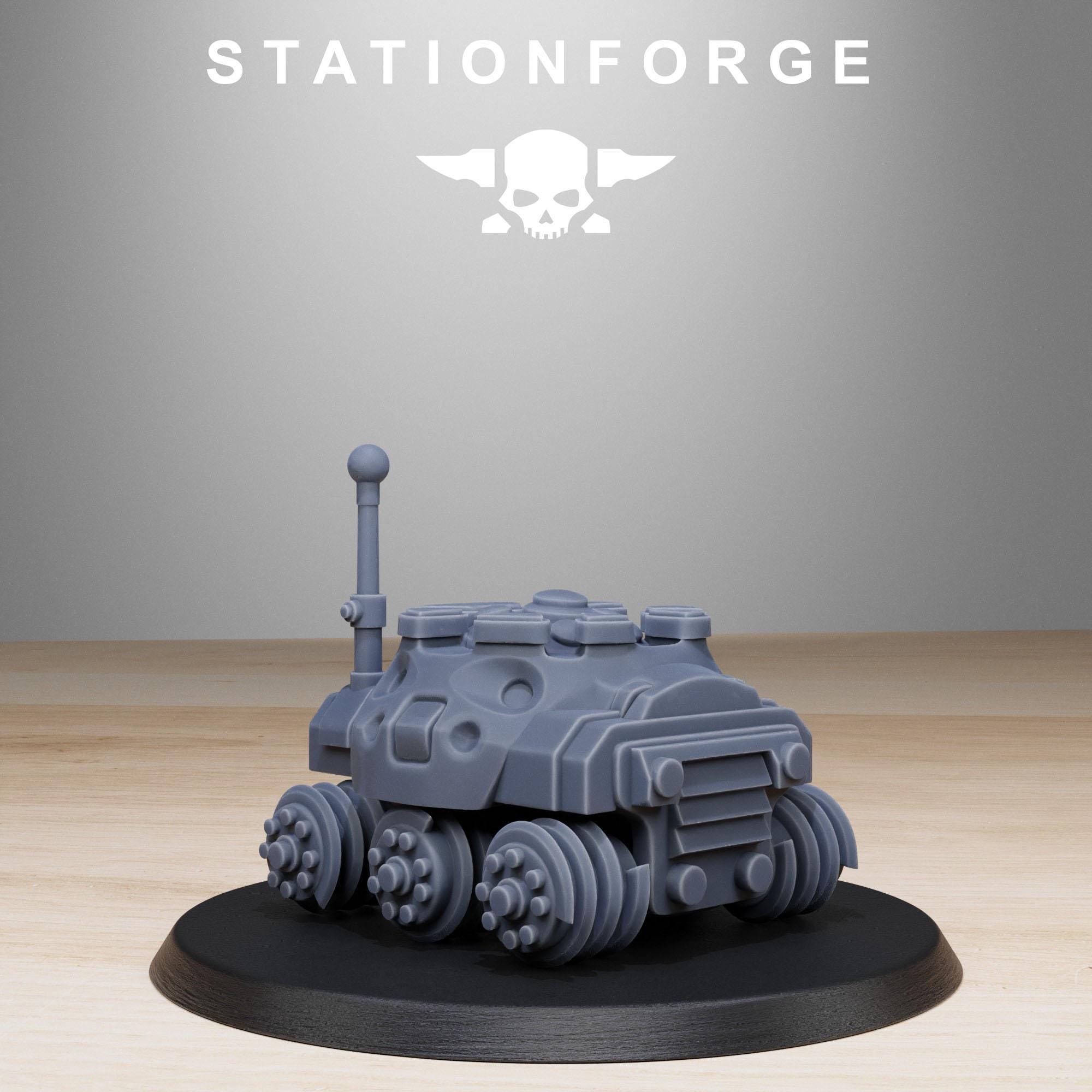 GrimGuard Bombardiers from StationForge/11 Miniatures +Gratis Bases