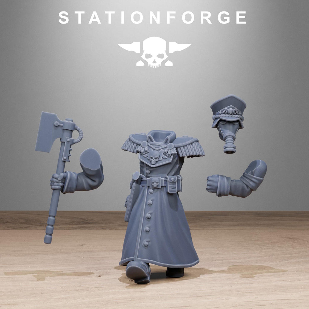 GrimGuard Vigils from StationForge/10 Miniatures +Gratis Bases