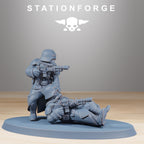 GrimGuard Casualties from StationForge/11 Miniatures +Gratis Bases