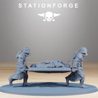 GrimGuard Casualties from StationForge/11 Miniatures +Gratis Bases