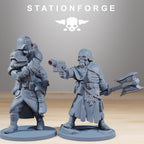 GrimGuard Casualties from StationForge/11 Miniatures +Gratis Bases
