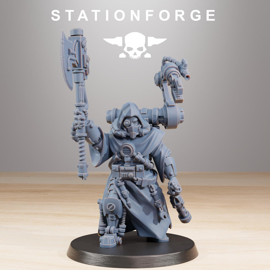 Scavenger Commander  from StationForge/ Miniature +Gratis Base