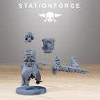 Scavenger Hunters from StationForge/11 Miniatures +Gratis Bases