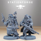 Scavenger Hunters from StationForge/11 Miniatures +Gratis Bases