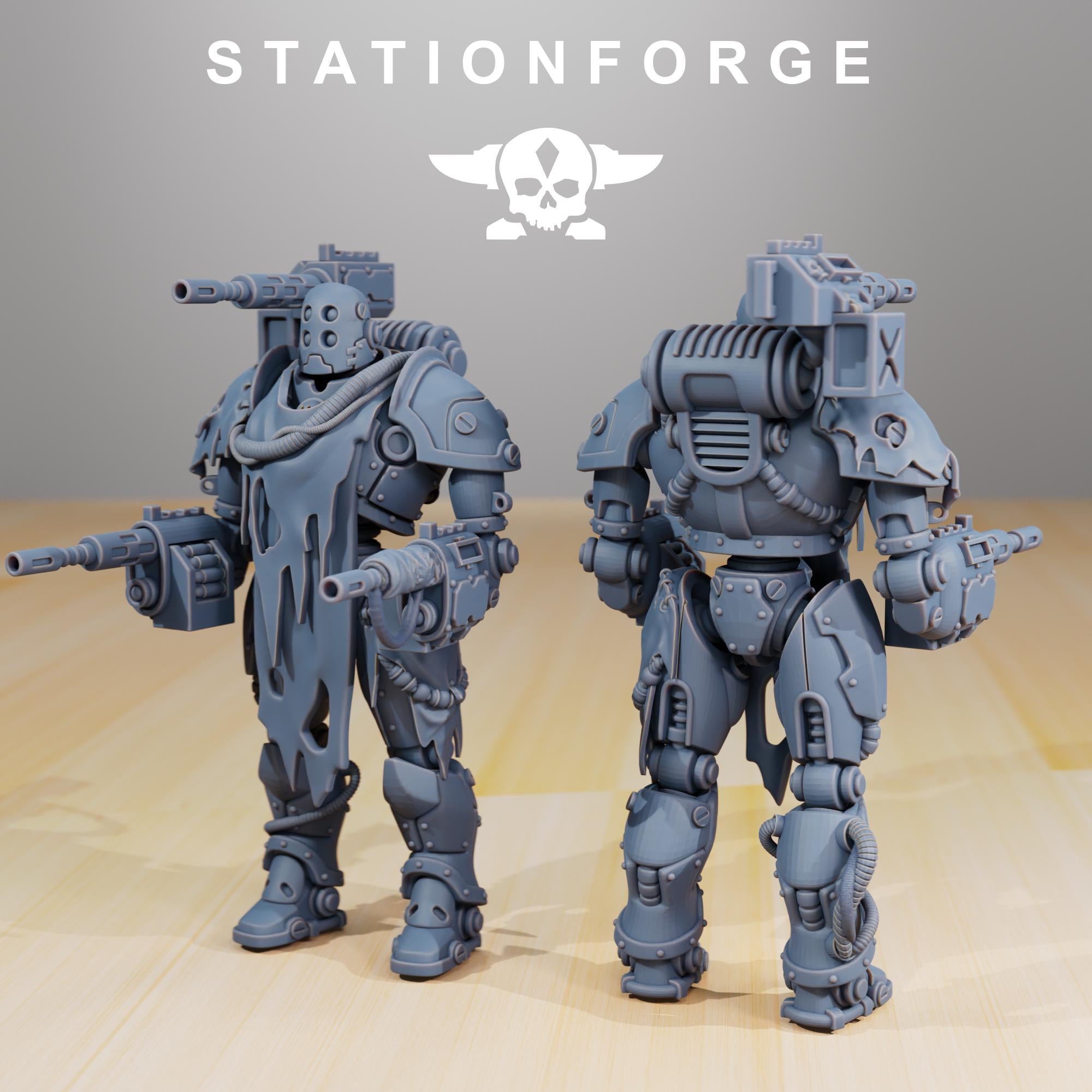 Scavenger Droitex Mk2 from StationForge/4 Miniatures +Gratis Bases