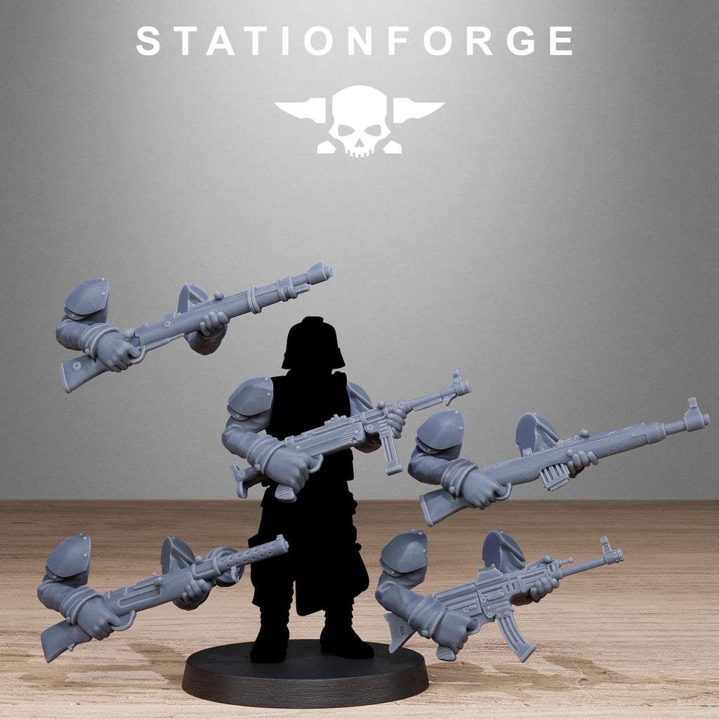 GrimGuard German Weapons Pack from StationForge/whole set- 160 weapon bits