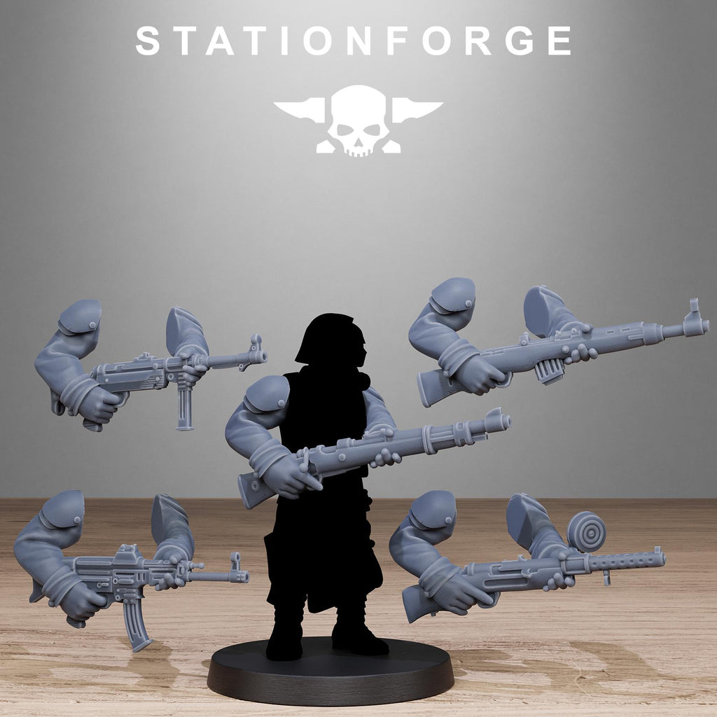 GrimGuard German Weapons Pack from StationForge/whole set- 160 weapon bits