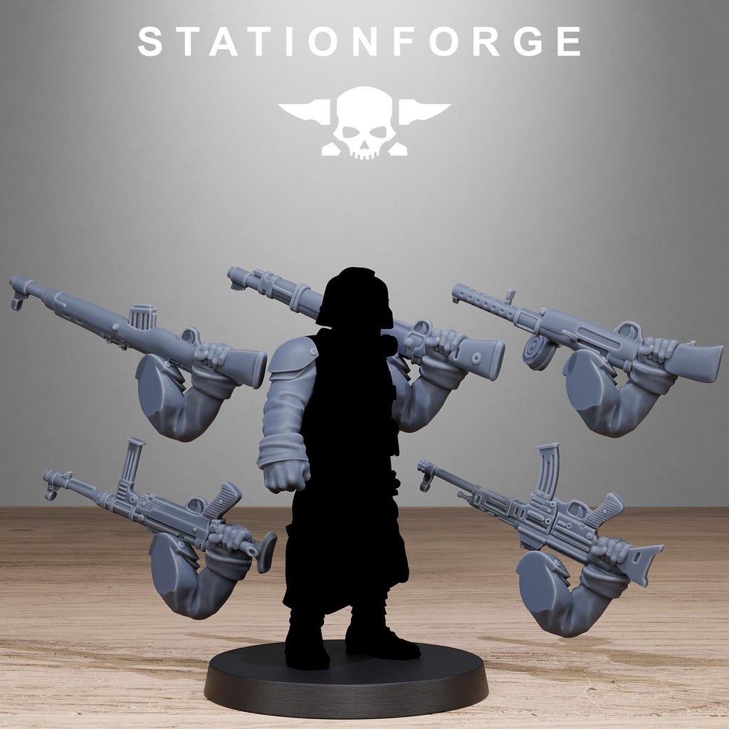 GrimGuard German Weapons Pack from StationForge/whole set- 160 weapon bits