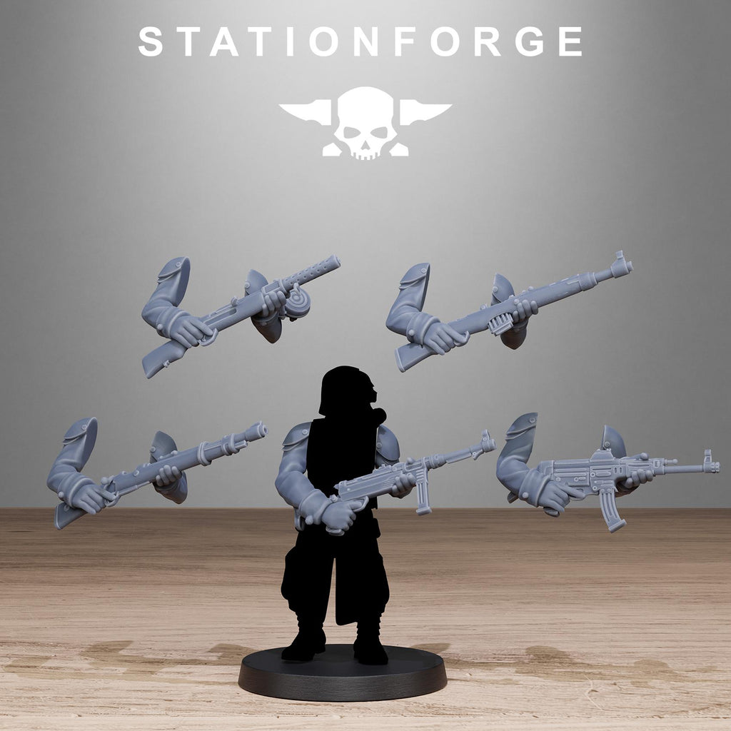 GrimGuard German Weapons Pack from StationForge/whole set- 160 weapon bits