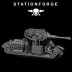 FreeGuard Battle Tank from StationForge/full set +Gratis Base