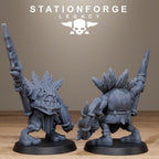 Bobkin Gobs  from StationForgeLegacy/10 Miniatures +Gratis Bases