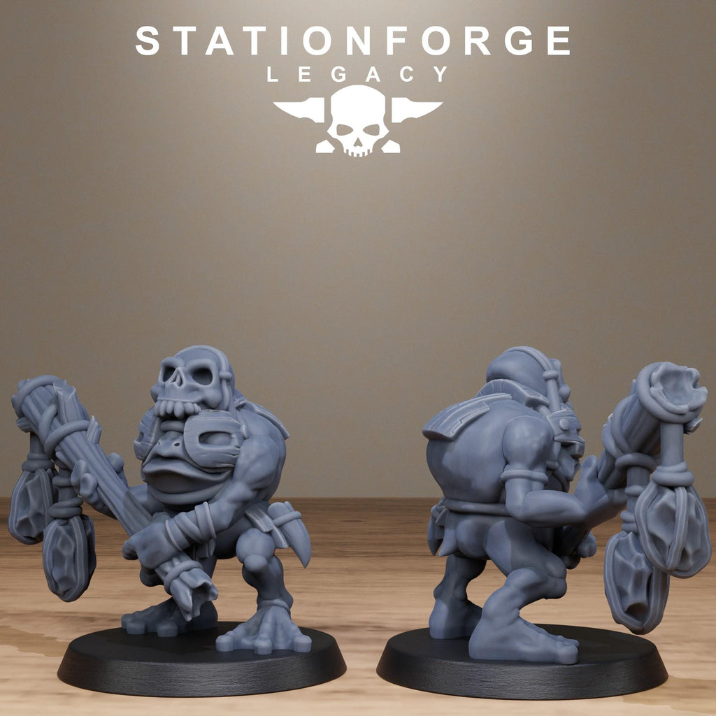Bobkin Gobs  from StationForgeLegacy/10 Miniatures +Gratis Bases
