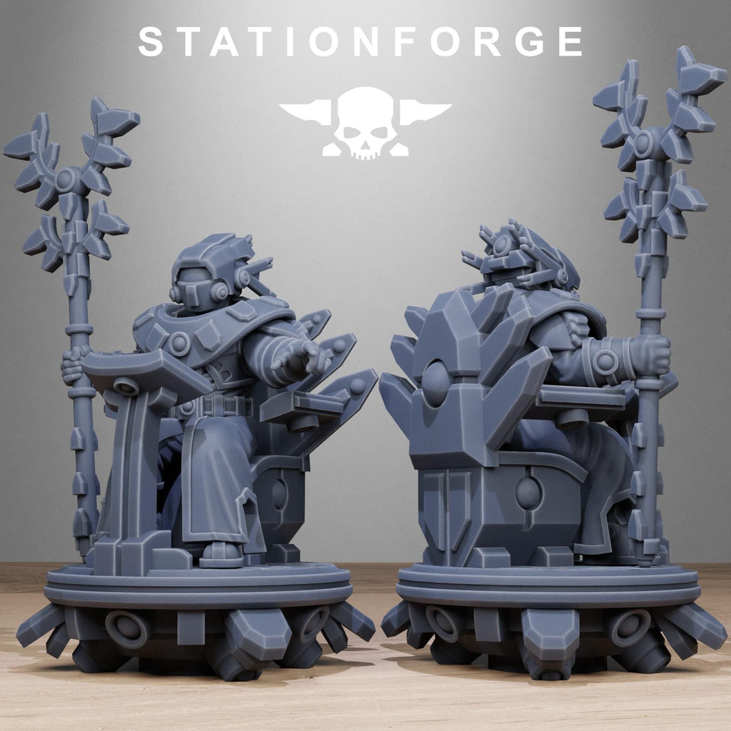 Tarion Priests from StationForge/10 Miniatures +Gratis Bases