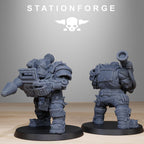 Orkaz Smasherz from StationForge/8 Miniatures +Gratis Bases